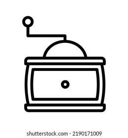 coffee maker black outline vector