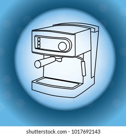 coffee maker, cook coffee, coffee, icon