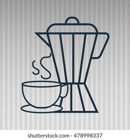 coffee maker cup icon