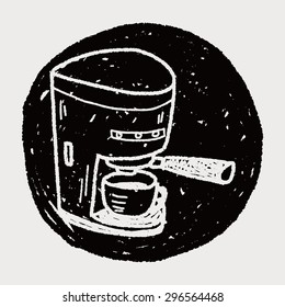 coffee maker doodle