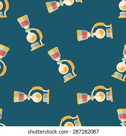 coffee maker flat icon,eps10 seamless pattern background