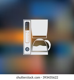 Coffee maker icon