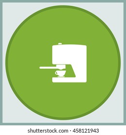 Coffee maker icon. 