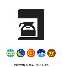 Coffee maker icon