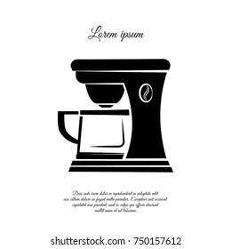 Coffee maker icon