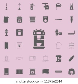 coffee maker icon. Electro icons universal set for web and mobile
