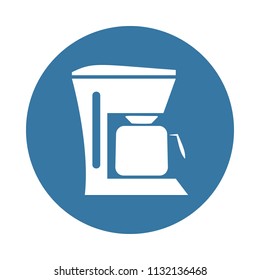 coffee maker icon. Element of Electro icons for mobile concept and web apps. Badge style coffee maker icon can be used for web and mobile apps