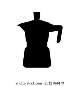 Coffee maker icon illustrated on background