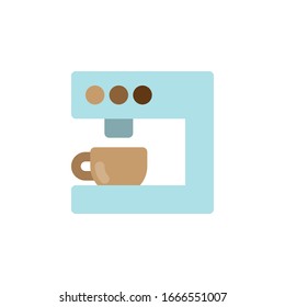 coffee maker icon isolated on white background