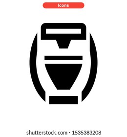 coffee maker icon isolated sign symbol vector illustration - high quality black style vector icons
