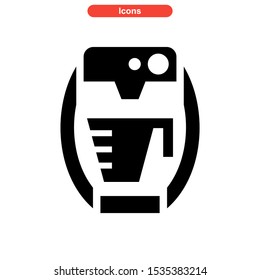 coffee maker icon isolated sign symbol vector illustration - high quality black style vector icons
