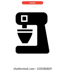 coffee maker icon isolated sign symbol vector illustration - high quality black style vector icons
