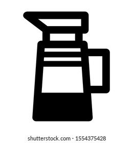 coffee maker icon isolated sign symbol vector illustration - high quality black style vector icons
