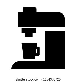 coffee maker icon isolated sign symbol vector illustration - high quality black style vector icons
