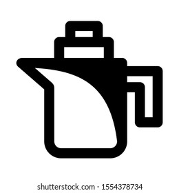 coffee maker icon isolated sign symbol vector illustration - high quality black style vector icons
