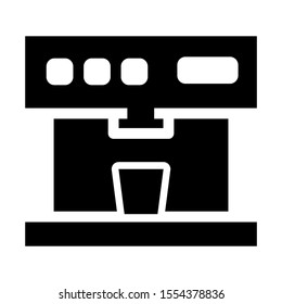 coffee maker icon isolated sign symbol vector illustration - high quality black style vector icons
