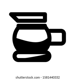 coffee maker icon isolated sign symbol vector illustration - high quality black style vector icons
