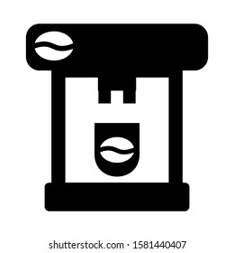 coffee maker icon isolated sign symbol vector illustration - high quality black style vector icons
