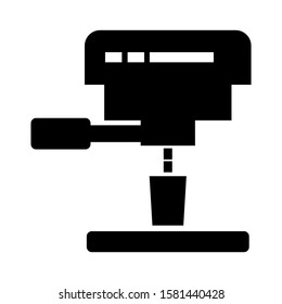 coffee maker icon isolated sign symbol vector illustration - high quality black style vector icons
