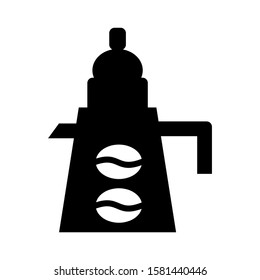 coffee maker icon isolated sign symbol vector illustration - high quality black style vector icons

