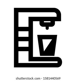 coffee maker icon isolated sign symbol vector illustration - high quality black style vector icons
