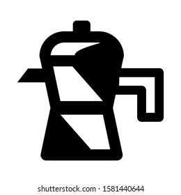 coffee maker icon isolated sign symbol vector illustration - high quality black style vector icons
