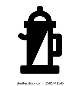 coffee maker icon isolated sign symbol vector illustration - high quality black style vector icons
