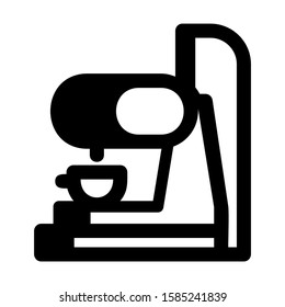 coffee maker icon isolated sign symbol vector illustration - high quality black style vector icons

