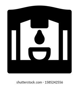 coffee maker icon isolated sign symbol vector illustration - high quality black style vector icons
