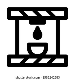 coffee maker icon isolated sign symbol vector illustration - high quality black style vector icons
