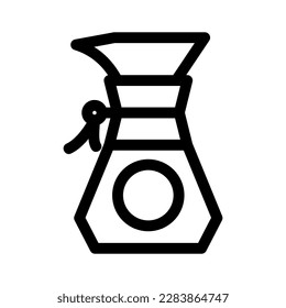 coffee maker icon or logo isolated sign symbol vector illustration - high quality black style vector icons
