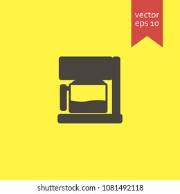 coffee maker. coffee maker icon. sign design. Vector EPS 10