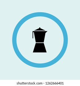 coffee maker icon symbol. Premium quality isolated coffee maker vector icon in trendy style. coffee maker element.