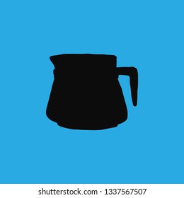 coffee maker icon vector