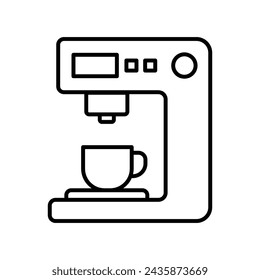 Coffee Maker Icon Vector Design