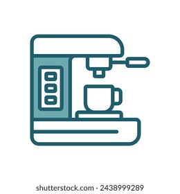 coffee maker icon vector design template simple and clean