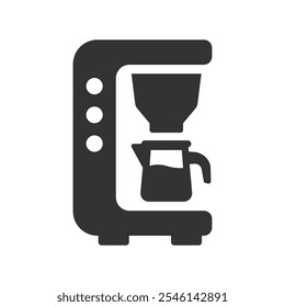 Coffee maker Icon, Vector graphics