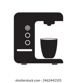 Coffee maker icon vector illustration simple design