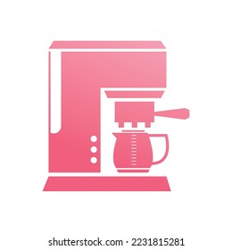 coffee maker icon vector image with white background