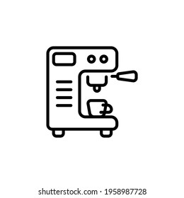  Coffee Maker icon in vector. Logotype