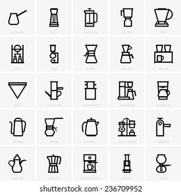 Coffee Maker Icons