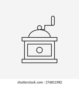 coffee maker line icon