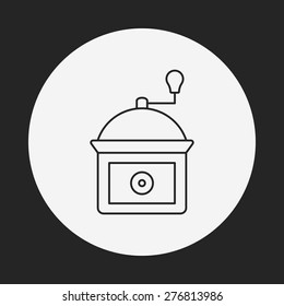 coffee maker line icon