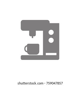 Coffee maker machine icon. Web element. Premium quality graphic design. Signs symbols collection, simple icon for websites, web design, mobile app, info graphics on white background