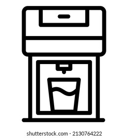 coffee maker machine vector icon illustration website