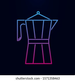 Coffee maker nolan icon. Simple thin line, outline vector of kitchen icons for ui and ux, website or mobile application