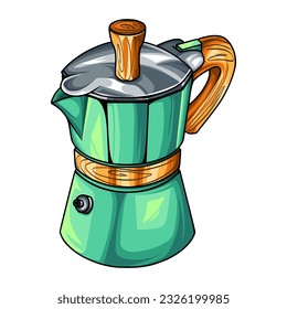 Coffee Maker in a Coffee Shop
