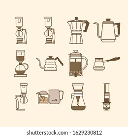 Coffee Maker Stuffs and machine