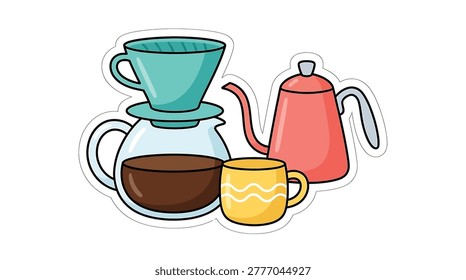 Coffee maker and tea kettle appliances