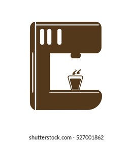 Coffee maker vectoe